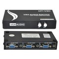 Ikkegol IKKEGOL 10014 2 Port VGA Audio Video Switch 2 x 1 SVGA Switcher Box 2 IN 1 OUT PC Monitor LCD TFT Sharing 10014